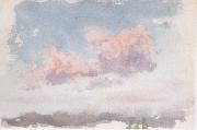 James Walter Robert Linton Untitled(Pink cloud study) oil painting